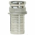 Dixon Global King Crimp Type E Cam and Groove Adapter, 2 in Nominal, Male Adapter x Hose Shank End Style,  G200-E-ALCR